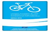 Lexique européen du vélo European Cycling Lexicon ...