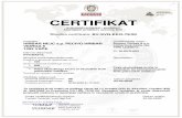 PECIVO HRIBAR s.p. postopek certificiranja in certifikat 18.08