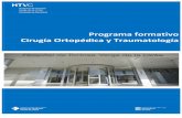 Programa formativo Cirugía Ortopédica y Traumatología