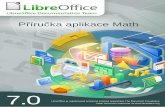 Příručka LibreOffice Math pro verzi 7