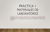 Práctica 1 materiales de laboratorio
