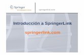 Introducción a SpringerLink springerlink