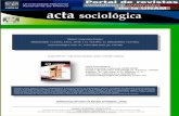 Acta Sociológica ISSN (Versión impresa) 0186-6028 Centro ...