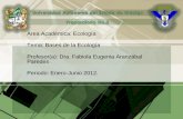 Área Académica: Ecología Tema: Bases de la Ecología ...