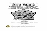 Kagawaran ng Edukasyon MTB-MLE 2 - depedmuntinlupa.ph