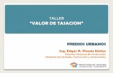 TALLER VALOR DE TASACION”