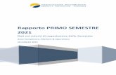 Rapporto PRIMO SEMESTRE 2021