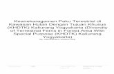 Special Purpose (KHDTK) Kaliurang of Terrestrial Ferns in ...