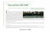 Faits saillants 2004-2006, État de l'écosystème aquatique ...