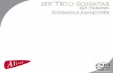 six Trio Sonatas