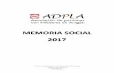 MEMORIA SOCIAL 2017
