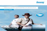 Knauf Preisliste Lieferprogramm, Jänner 2020