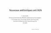 Nouveaux antibiotiques anti BGN - GILAR