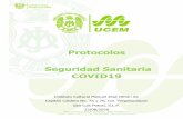 Protocolos Seguridad Sanitaria COVID19
