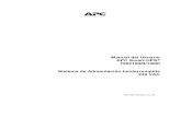 Manual del Usuario APC Smart-UPS Sistema de Alimentación ...