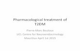 Pharmacological treatment of T2DM