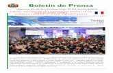 Boletín de Prensa - Ambassade de Bolivie en France