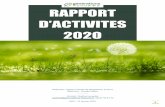 RAPPORT D’ACTIVITES 2020 - Générations Futures