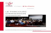 CHANSON D'IMMERSION LE PARCOURS
