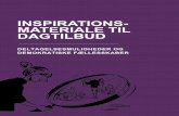 INSPIRATIONS- MATERIALE TIL DAGTILBUD