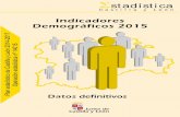 Indicadores Demográficos 2015 - Estadística