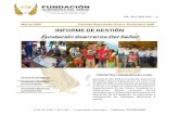 INFORME DE GESTIÓN Fundación Guerreros Del Señor