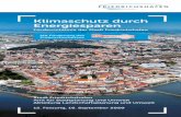 Klimaschutz durch Energiesparen - Friedrichshafen