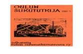 Oulun Sukututkija 1980 1