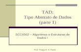 TAD Tipo Abstrato de Dados - wiki.icmc.usp.br