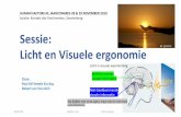 Sessie: Licht en Visuele ergonomie - Human Factors