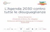L’Agenda 2030 contro tutte le disuguaglianze