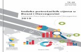 Indeks potrošačkih cijena u Bosni i Hercegovini