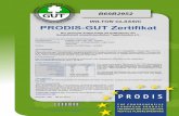 WILTON CLASSIC PRODIS-GUT Zertifikat