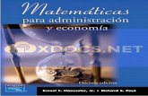 MatemÃ¡ticas para la AdministraciÃ³n y Economia -Haeussler ...