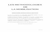 LES METHODOLOGIES DE LA MOBILISATION