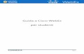 Guida a Cisco WebEx - UNITUS