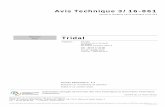 Avis Technique 3/16-861 - CSTB