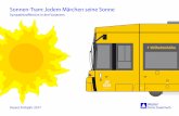 Sonnen-Tram: Jedem Märchen seine Sonne