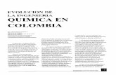 EVOLUCION DE LAINGENIERIA QUIMICAEN COLOMBIA