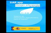 SiAR app - mapa.gob.es