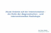 Akute Anämie auf der Intensivstation - die Rolle der ...