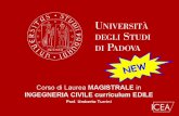 INGEGNERIA CIVILE EDILE E AMBIENTALE | Università di Padova