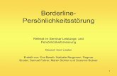 Borderline- Persönlichkeitsstörung