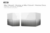 My Cloud Home and My Cloud Home User Manual