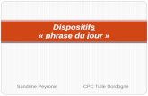Dispositifs « phrase du jour - ac-limoges.fr