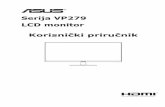 Serija VP279 LCD monitor - Asus