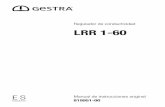 Regulador de conductividad LRR 1-60
