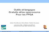 Outils et langages Gratuits et/ou open-source Pour les FPGA