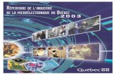 2003 - Bibliothèque et Archives nationales du Québec