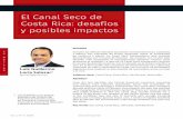 El Canal Seco de Costa Rica: desafíos y posibles impactos